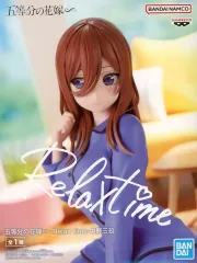 五等分の花嫁 Relax time 中野三玖 フィギュア11個セット プライズフィギュア】五等分の花嫁∽ -Relax time-中野三玖