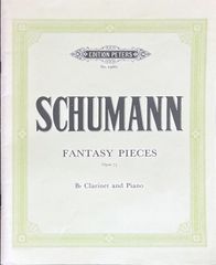シューマン 幻想小品集 Op.73 (クラリネット+ピアノ)輸入楽譜 Schumann Fantasy Pieces 洋書