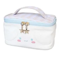 シナモロール　バニティポーチ　コスメポーチ　バニティ　ポーチ　シナモン　サンリオ