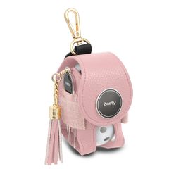 【迅速発送】Zesty ゴルフボールケース 2W レディース ゴルフ ボールポーチ ボール入れ グリーンフォーク マーカー