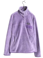 【お得なクーポン配布中!】 パタゴニア リツール スナップT プルオーバー ジャケット レディース S / 古着 15年製 Patagonia フリース アウトドア ブルゾン ハイネック