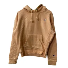 Champion ロゴスウェット トレーナー XL ペールオレンジ チャンピオン リバースウィーブ ワンポイントロゴ 古着卸 アメリカ仕入 a709-5277