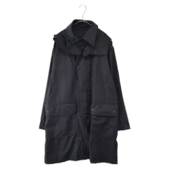 Engineered Garments (エンジニアド ガーメンツ) EG Duster (Wool) ウール ダスターコート ネイビーのサムネイル