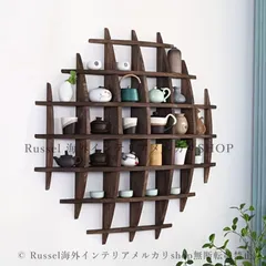 ビンテージ古家具◾️木製家具 壁掛けウォールラック/ 飾り棚 Amazon｜ビンテージ古家具木製家具 壁掛けウォールラック 飾り棚