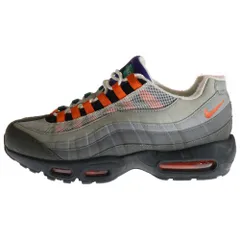 NIKE (ナイキ) AIR MAX 95 OG QS GREEDY エアマックス95 グリーディー ローカットスニーカー グレー/オレンジ US10/28cm 810374-078