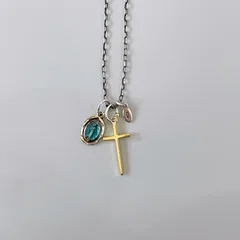 amp japan アンプジャパン Epoxy Mary & Cross Necklace　13AD-286のサムネイル