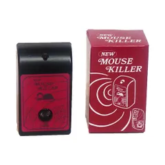 【新品】【送料無料】NEW マウスキラーネズミ撃退超音波トラップ 日本製  / ねずみ忌避 ネズミ駆除機器 日本製 ネズミ 追い出す方法 ネズミ撃退 ねずみ対策 ネズミ退治に効くもの 天井裏 廊下 超音波 長期間効果持続 ネズミ捕り アース シート 粘着 強力