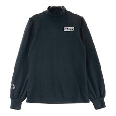サイズ：2 CPG GOLF シーピージーゴルフ  ハイネック 長袖Tシャツ 袖刺繍  ブラック系 [240101473240] ゴルフウェア レディース ストスト