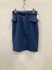 nk946⚫︎MISCH MASCH⚫︎ミッシュマッシュ⚫︎リボン⚫︎タイトスカート⚫︎size1⚫︎紺⚫︎日本製
