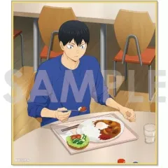 【中古】紙製品 影山飛雄 「ハイキュー!! トレーディングミニ色紙 -いただきます!-」