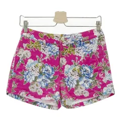 サイズ：00 PEARLY GATES パーリーゲイツ 30周年 ショートパンツ 花柄 ピンク系 [240101236360]# ゴルフウェア レディース ストスト