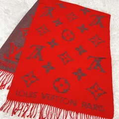 【大判・ビッグサイズ】LOUIS VUITTON ルイヴィトン ショール マフラー カシミヤ シルク混