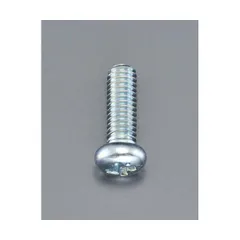 【新品・7営業日以内発送】【即納在庫品】エスコ EA949NE-610 Ｍ６ ｘ１０ｍｍ 【ユニクロメッキ】ナベ頭小ネジ【１８コ】 EA949NE610【キャンセル不可】【沖縄離島販売不可】のサムネイル