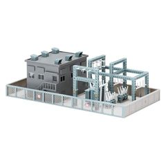 TOMIX Nゲージ 変電所 キットタイプ グレー 4223 鉄道模型用品