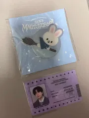 Stray Kids(ストレイキッズ・スキズ・SKZ) マジックスクール スンミン(SEUNGMIN) 学生証 リービット(Leebit) グリップトック まとめ売り