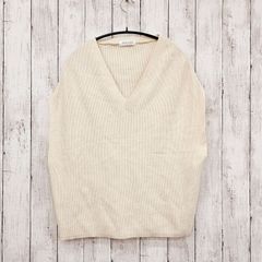 【 miniministore 】ミニミニストア Vネックニットベスト 重ね着