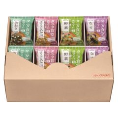 【数量限定】24食(4種×6食) 即席味噌汁 詰め合わせ タニタ食堂の減塩みそ汁 フリーズドライ マルコメ 【タニタ食堂監修】