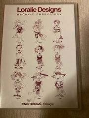 Loralie Designs ミシン刺繍CD ① 9 NEW Redheads