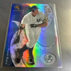 MLB 2000 Fleer Sky Box EX Prospect Nick Johnson NY Yankees 3348/3499 No.72