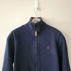 POLO RALPH LAUREN(ポロラルフローレン) ジップアップカーディガン ( XL18 ー 20