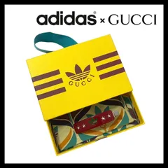 【adidas x GUCCI】スター/星 バレッタ 限定コラボ レッド/赤 グリーン/緑 ヘアクリップ アディダス グッチ (SER2077)のサムネイル