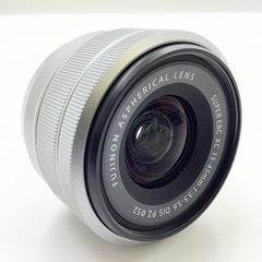 【全額返金保証】【最速発送】FUJIFILM XC 15-45mm F3.5-5.6 OIS PZ シルバー 動作確認済