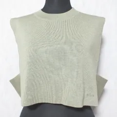 【未使用】HYKEハイク　CREW NECK CROP TOP ニットベスト 楽天市場】HYKE(ハイク) 22AW モヘア ニットベスト ブラウン