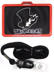 【中古】雑貨 [単品] 怪盗団マーク GILD design製オリジナルジュラルミンパスケース 「PS4/Switchソフト ペルソナ5 スクランブル ザ ファントム ストライカーズ 電撃スペシャルパック」 同梱特典