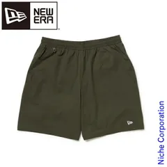 【新品】 ニューエラ  ユーティリティー ショートパンツ オリーブ 14391935 アウトドア ウェア ズボン ボトムス メンズ パンツ 短パン 半パン
