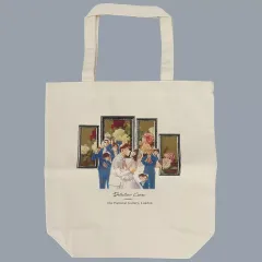 【中古】バッグ 江戸川コナン＆高木渉＆佐藤美和子＆警察学校組 トートバッグ 「名探偵コナン×ロンドンナショナル・ギャラリー」