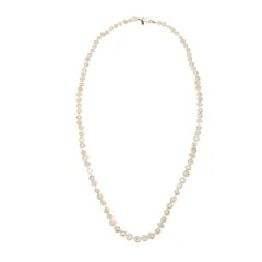 Kenneth Jay Lane ケネスジェイレーン フェイクパールロングネックレス  ホワイト系