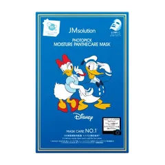 お得な2箱セット！ディズニー×JMソリューション フォトピックモイスチャーマスク PT(パンテノール) 10枚入り ドナルドダック＆柄 かわいい スキンケア