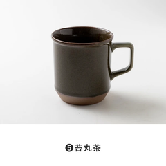 【新品】Eureka　苔丸茶　マグカップ　２個セット　　マグ　やきもの　うつわ　シンプル　大人かわいい　コーヒーカップ　食器　食器セット