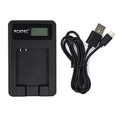 [Used] [PCATEC] New USB charger compatible with Canon NB-4L ☆ LCD with 4-stage display ☆ IXY DIGITAL WIRELESS (USB charger with LCD)