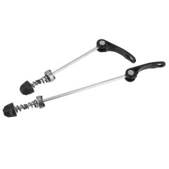 【人気商品】パーツ 串 ホイール ブラック サイクリング ハブ串 リリースレバー クイック 品】自転車 【ノーブランド