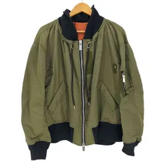 Y*3様 sacai サカイ 2023AW コットンブルゾン sacai サカイ☆25SS新作コットンチノパフショルダージャケット
