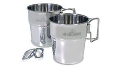 モンターナ Montagna HAC3024 カラビナ付き スタッキングマグ ２Pセット ステンレス スタッキングカップ マグカップ 250ml 【北海道、沖縄、離島配送不可】