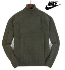 ※水191新品▼メーカー価格22,000円 ナイキ ゴルフ にもおすすめ NIKE タートルネックニット 【 M 】 セーター プルオーバー 長袖ニット