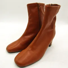ナチュラルビューティーベーシック ショートブーツ ブランド シューズ 靴 レディース 23.5サイズ ブラウン NATURAL BEAUTY BASIC 【中古】のサムネイル