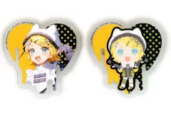 【中古】バッジ・ピンズ 鏡音リン クリアバッジセット 「タイトーくじ 桜ミク SAKURA×SUBCULTURE」 J賞