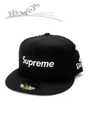 特価人気kny11710#140 Supreme ベロアボックスロゴニューエラ 帽子