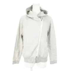 コムサイズム COMME CA ISM ONIGIRI ジャケット パーカー ジップアップ スウェット 裏毛 杢 M グレー /AH4のサムネイル