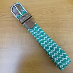 メッシュベルト 穴なし フリーサイズ  全長約108cm 編み込み カジュアル ビジネス ゴルフ