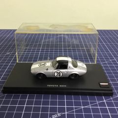 京商 1/43 トヨタ  スポーツ 800 1965 船橋 CCCレース #20 シルバー 浮谷東次郎
