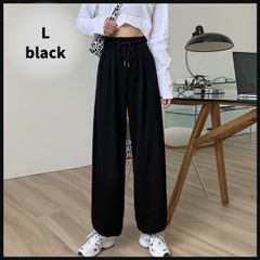 スウェットパンツ　レディース　ジョガーパンツ　 ダンス　ストリート　韓国　L