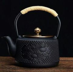 提梁壺 茶壺 水壷 煮茶壷 茶道具 鉄分補給 急須 古風鉄瓶 やかん 鉄びん