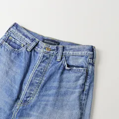 美品 定価5.3万 2022AW アパルトモン扱 マディソンブルー MADISONBLUE CRASHED SAROUEL PANTS DENIM 000（XXS）/ブルー【2400013660037】のサムネイル