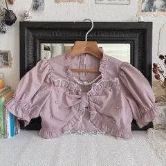 Ank Rouge きらきらBigリボンフリルTトップスのサムネイル