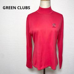 GREEN CLUBS】レディース/長袖/ポロシャツ/ピンク/スパンコール - メルカリ