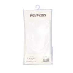 ☆ シロ ☆ L(130-140cm) ☆ POMPKINS キッズ網タイツ ポプキンズ POMPKINS タイツ キッズ 網タイツ キッズタイツ 子供用 結婚式 発表会 入学式 小学生 卒園式 入園式 子ども こども 女の子 女児 かわいい おしゃれ